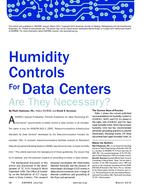 Humidity Controls for Data Centers