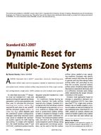 Dynamic Reset for Multiple-Zone Systems