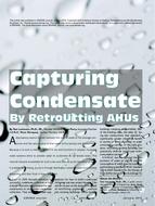 Capturing Condensate by Retrofitting AHUs