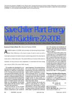 Save Chiller Plant Energy with Guideline 22-2008