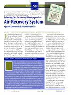 50th Anniversary Feature: Balancing Cost Factors and Advantages of an Air-Recovery System Against Conventional Air Conditioning