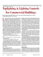 Emerging Technologies: Toplighting & Lighting Controls For Commercial Buildings