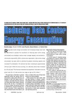 Reducing Data Center Energy Consumption