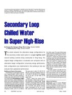 Secondary Loop Chilled Water In Super High-Rise