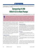 Design Issues: Comparing R-290 With R-22 in Heat Pumps