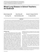 Mixed Lung Disease in School Teachers: An Outbreak