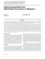 National Expenditures for IAQ Problem Prevention or Mitigation