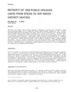 NT-87-23-3 — Retrofit of 1800 Public Housing Units from Steam to Hot Water District Heating