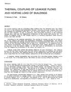 NT-87-27-3 — Thermal Coupling of Leakage Flows and Heating Load of Buildings