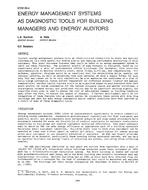 NT-87-28-4 — Energy Management Systems as Diagnostic Tools for Building Managers and Energy Auditors