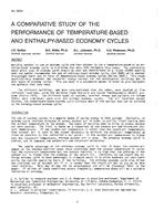 3055 — A Comparative Study of the Performance of Temperature-Based and Enthalpy-Based Economy Cycles