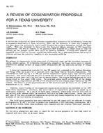 3073 — A Review of Cogeneration Proposals for a Texas University