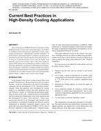 NY-08-003 — Current Best Practices in High-Density Cooling Applications