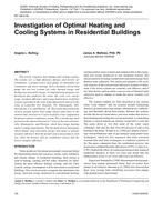 NY-08-018 — Investigation of Optimal Heating and Cooling Systems in Residential Buildings