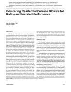 NY-08-025 — Comparing Residential Furnace Blowers for Rating and Installed Performance