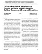 NY-08-033 — On-Site Experimental Validation of a Coupled Multizone and CFD Model for Building Contaminant Transport Simulations