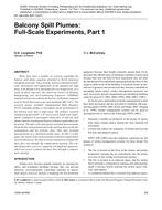 NY-08-039 (RP-1247) — Balcony Spill Plumes: Full-Scale Experiments, Part 1