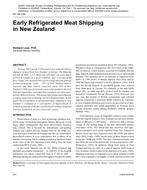 NY-08-046 — Early Refrigerated Meat Shipping in New Zealand