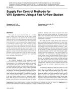 NY-08-055 — Supply Fan Control Methods for VAV Systems Using a Fan Airflow Station