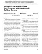 NY-08-059 — Appliances Taxonomy Across Both Domestic and Nondomestic Building Sectors