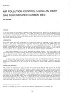 NY-87-01-2 — Pollution Control Using an Inert Gas Regenerated Carbon Bed