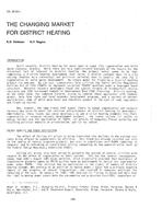 NY-87-23-1 — The Changing Market for District Heating