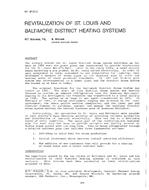 NY-87-23-2 — Revitalization of St. Louis and Baltimore District Heating Systems