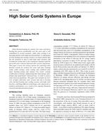 OR-10-044  — High Solar Combi Systems in Europe