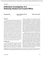 OR-10-047 — Infiltration Investigation of a Radiantly Heated and Cooled Office