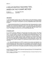 OT-88-10-4 — A Solar Heating Teaching Tool Based on the F-Chart Method