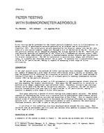 OT-88-16-2 — Filter Testing with Submicrometer Aerosols