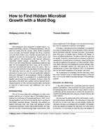 How to Find Hidden Microbial Growth with a Mold Dog