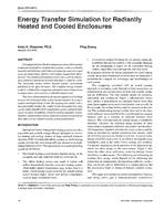 3940 (RP-657) — Energy Transfer Simulation for Radiantly Heated and Cooled Enclosures