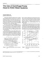 SA-96-04-3 — The Use of Centrifugal Pump Head in HVAC Water Systems