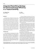 4620 — Integrated Retrofitting Strategy for Enhanced Energy Efficiency in a Tropical Building