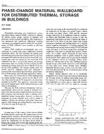 3724 — Phase-Change Material Wallboard for Distributed Thermal Storage in Buildings