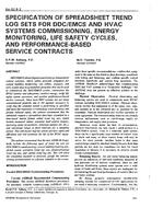 BA-92-08-2 — Specification of Spreadsheet Trend Log Sets for DDC/EMCS and HVAC Systems Commissioning, Energy Monitoring, Life Safety Cycles, and Performance-Based Service Contracts