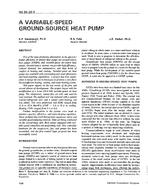 NO-94-26-3 — A Variable-Speed Ground-Source Heat Pump