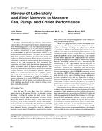 BN-97-16-2 (RP-827) —  Review of Laboratory and Field Methods to Measure Fan, Pump, and Chiller Performance