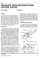 3870 — PMV-Based Train Air-Conditioning Control System