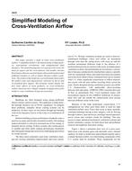 4605 — Simplified Modeling of Cross-Ventilation Airflow