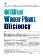 Chilled Water Plant Efficiency