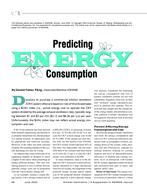 Predicting Energy Consumption