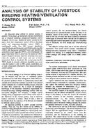 3715 — Analysis of Stability of Livestock Building Heating/Ventilation Control Systems