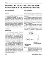 3818 — Indirect Evaporative Cooler with Condensation of Primary Airflow