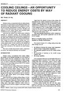 DE-93-02-1 — Cooling Ceilings – An Opportunity to Reduce Energy Costs by Way of Radiant Cooling