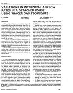 DE-93-07-3 — Variations in Interzonal Airflow Rates in a Detached House Using Tracer Gas Techniques