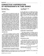 BA-92-04-4 — Convective Vaporization of Refrigerants in Tube Banks