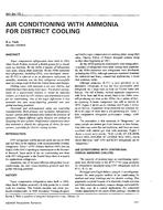 NO-94-15-1 — Air Conditioning with Ammonia for District Cooling