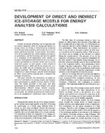 NO-94-17-3 — Development of Direct and Indirect Ice-Storage Models for Energy Analysis Calculations